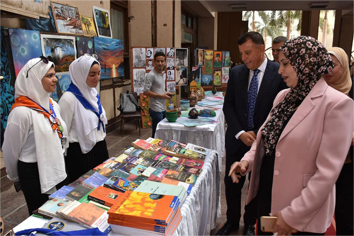 The reception of new and old students for the academic year 2019/2020 at the Faculty of Al-Alsun