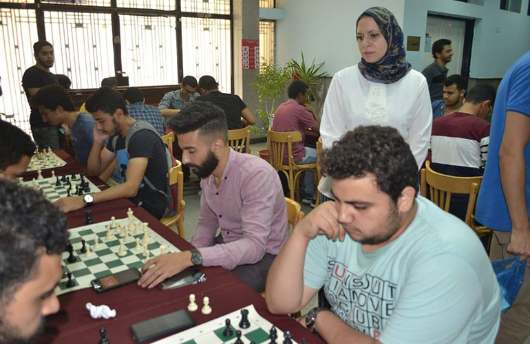 Competition of the best team in the chess league at the Faculty of Computers