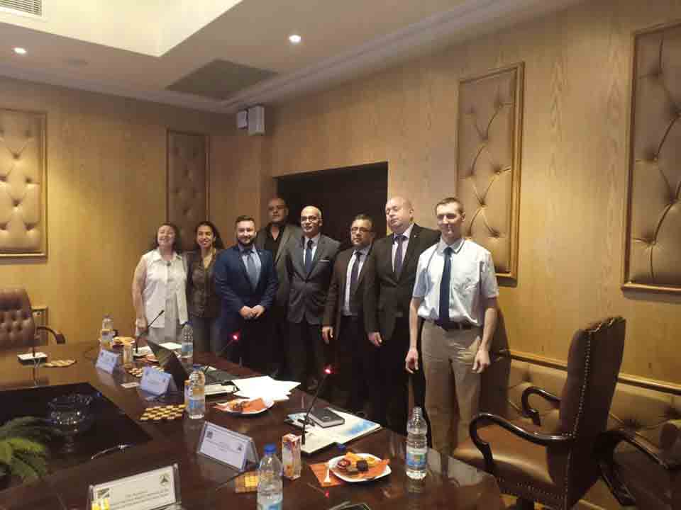 A Russian delegation from Moscow Medical University and Reeves Medical in a visit to the Faculty of Dentistry