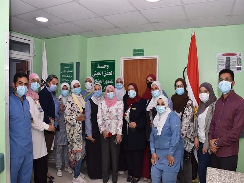 Ain Shams University continues its participation in the presidential initiative to treat patients with spinal muscular atrophy