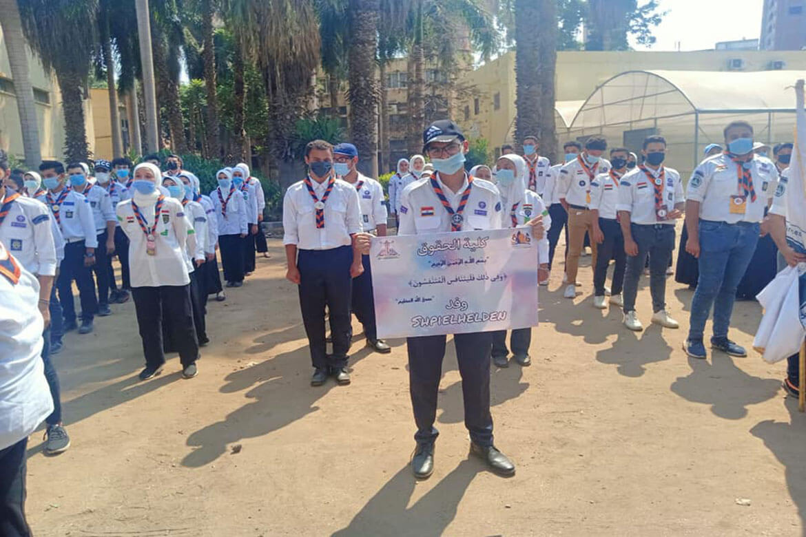 The launch of the activities of the 26th sports tournament of Ain Shams University