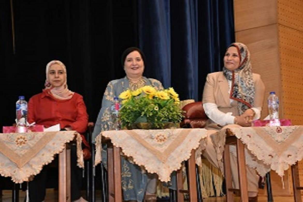 Activities of the first day of the Science Week at the Faculty of Girls, Ain Shams University