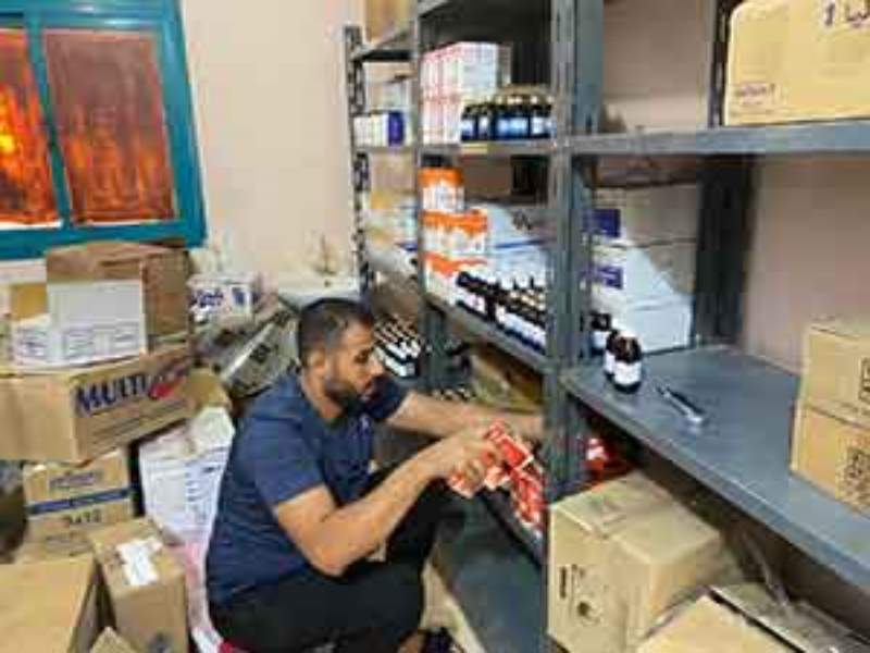 Preparations before the launch of the comprehensive development convoy to serve the people of the village of Kom El-Dabaa, Nakada Center