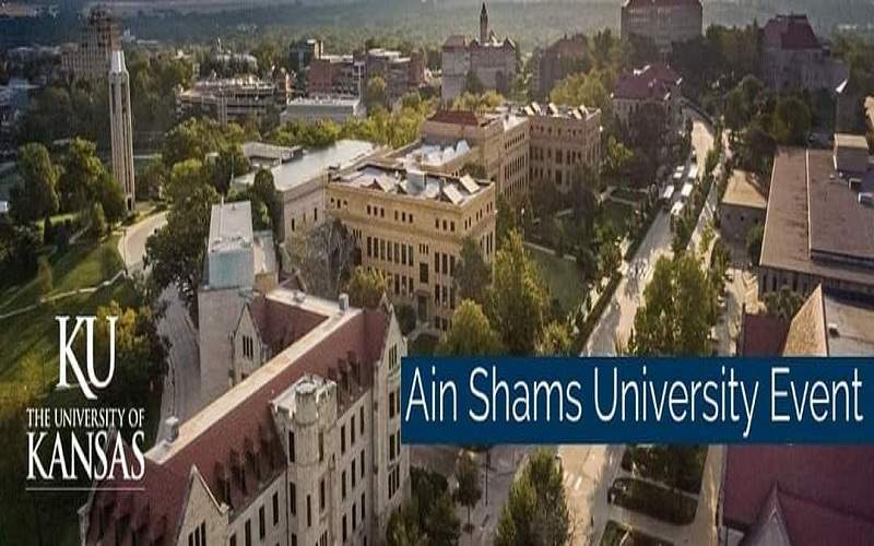 Ain Shams University hosts a webinar of the graduate programs at the University of Kansas