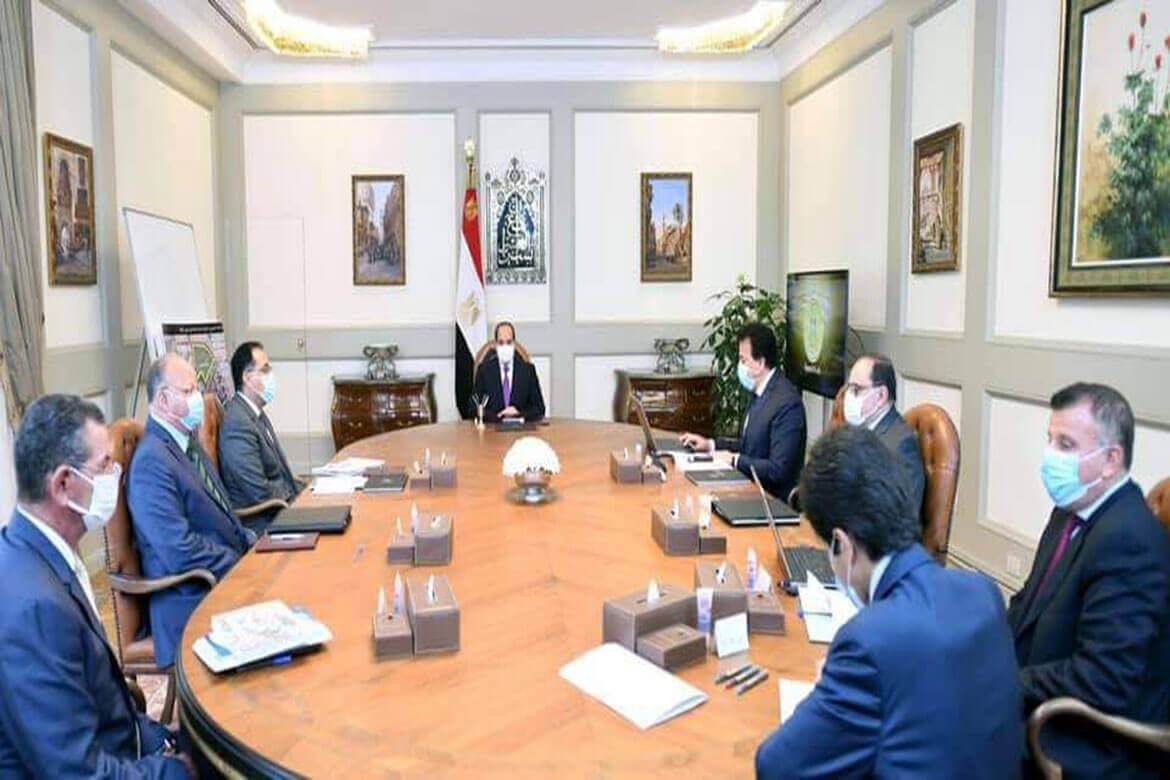 President Abdel Fattah El-Sisi directed to the development of Ain Shams University Hospitals area