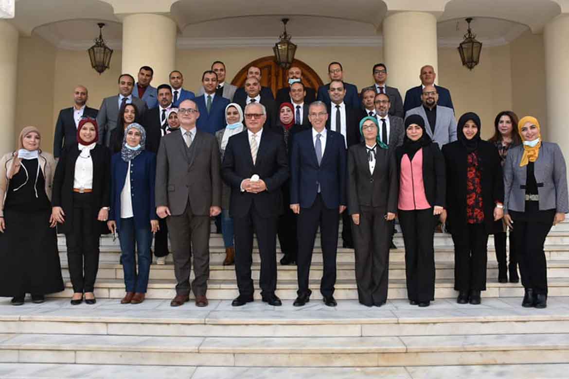 Opening of the administrative cadres training and rehabilitation project at Ain Shams University