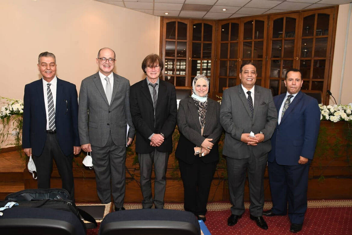 launching of the annual conference of the French Association Méditerranées hosted by Ain Shams University