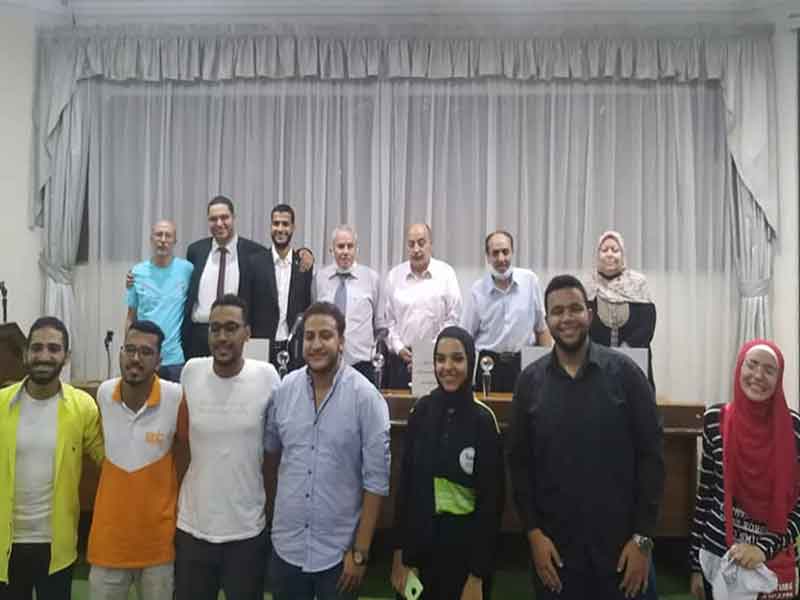 The results of the Knowledge Cup competition at Ain Shams University: the faculties of education, medicine, computers and information science won