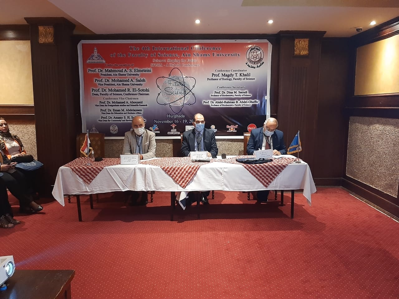 Continuation of the activities of the annual scientific conference of Ain Shams sciences under the title "Science: Shaping the Future" in Hurghada