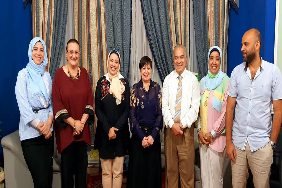 The colors of the students of the Art Education Department decorate the walls of the children's department restroom at Al-Sadr Hospital in Abbasiya