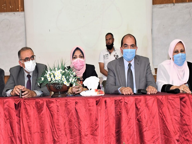 The Faculty of Sciences at Ain Shams University organizes an introductory meeting for new students