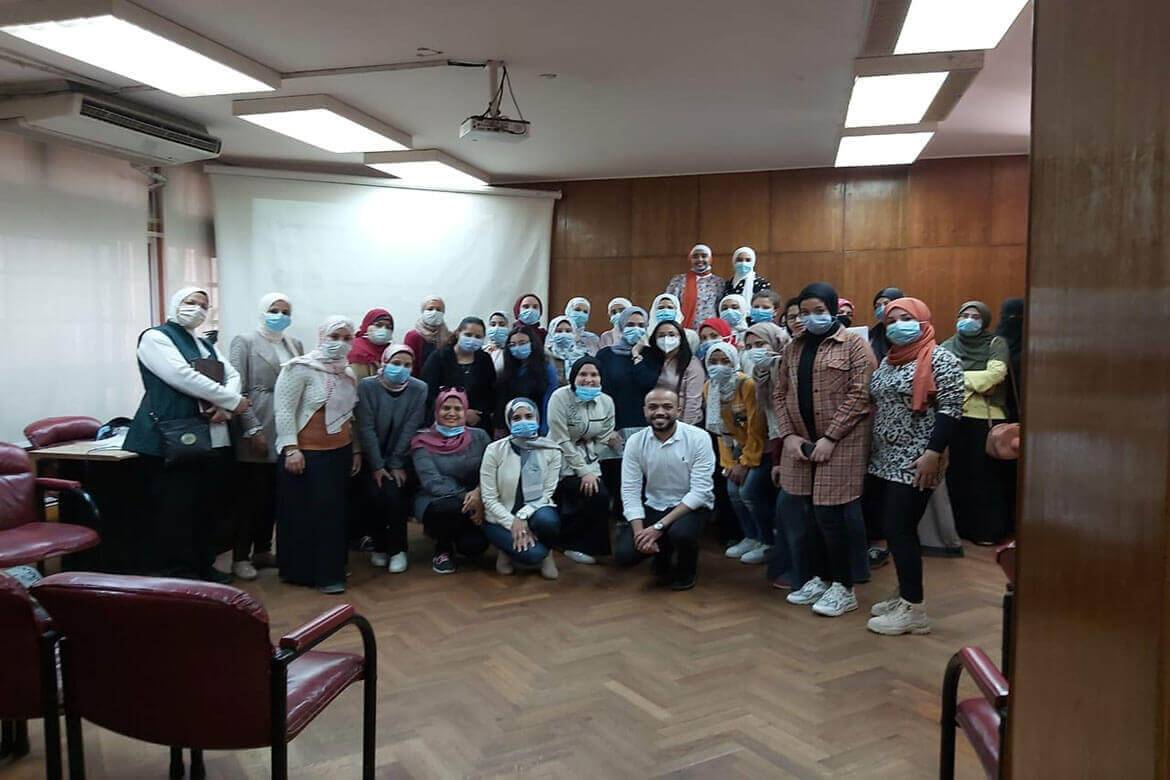 A workshop for the International Cooperation Office and the Employment Center  at Faculty of Girls