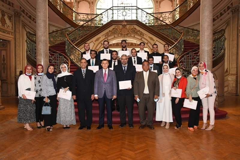 Ain Shams University Council honors university students who won international competitions