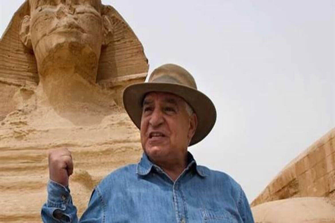 Prof. Dr. Zahi Hawass is a visiting professor at the Faculty of Archeology at Ain Shams University