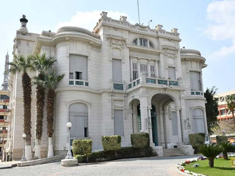 Today…Ain Shams University is lit in violet to celebrate the World Alzheimer's Day