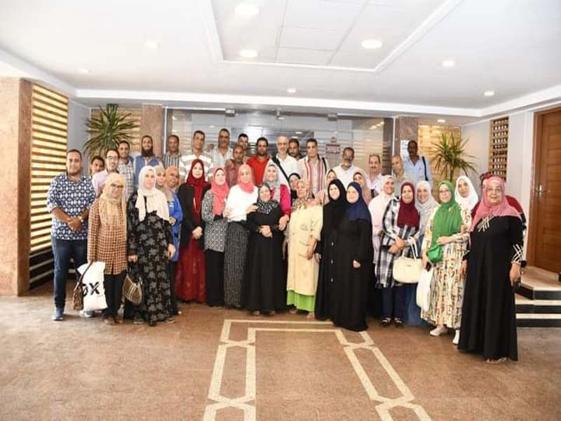 An internal charity convoy at the Faculty of Girls on the occasion of Eid Al-Adha