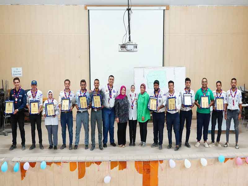 The Closing of the 53rd and 41st scouting session within the reception festival for the new academic year