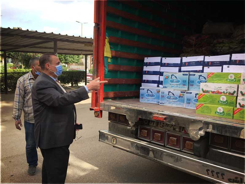 A development convoy for the Faculty of Business in the Faculty of Shatanouf, Menoufia Governorate