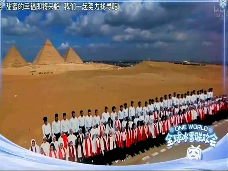 After their participation in the opening of Beijing Winter Olympics, Rouh El Sharq choir grabs the talk of the media in China