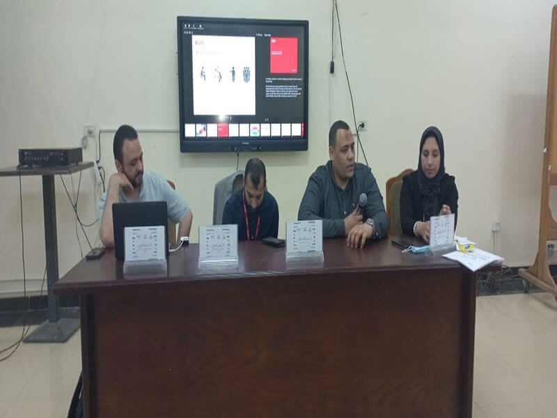 The conclusion of the activities of the IELTS qualification workshop at the Faculty of Education, Ain Shams University