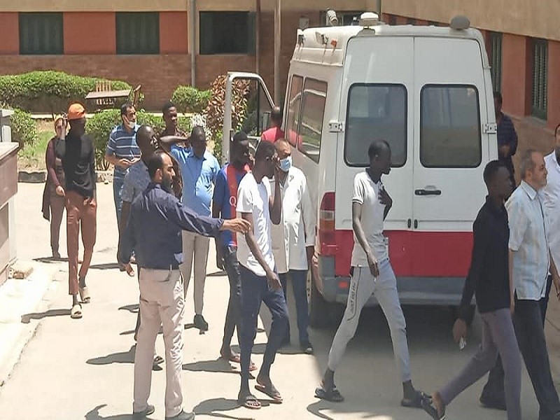 A successful evacuation experience in the main building of the University Dorm for Male students at Ain Shams University