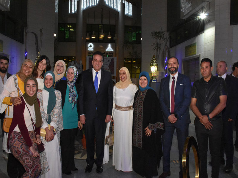 Minister of Higher Education and President of Ain Shams University at sahur, Faculty of Dentisty