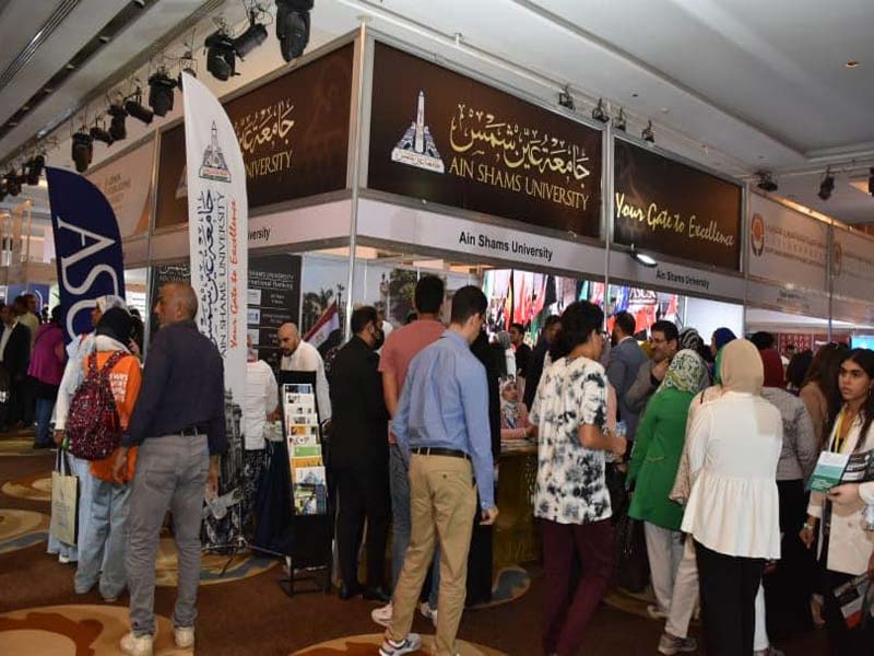 Ain Shams University concludes its participation in EDUGATE Fair