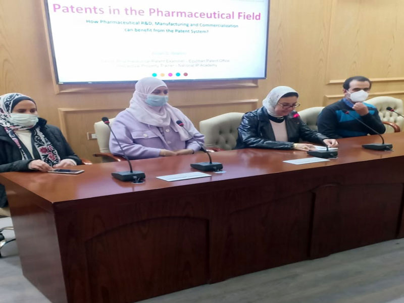 Drafting patents...a workshop at the Faculty of Pharmacy