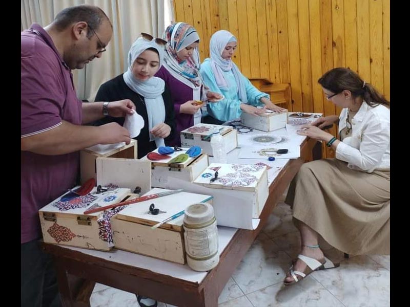 Recycling of environmental waste at the Faculty of Girls, Ain Shams University