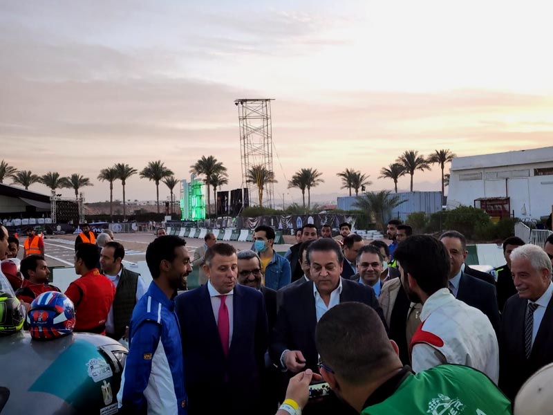 Launching the activities of the 4th season of the Rally of Electric Cars EVER2022 in Sharm El-Sheikh