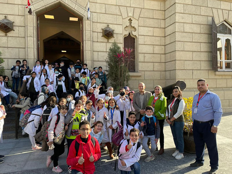 Children of the Child University visit the Faculties of Medicine and Engineering at Ain Shams University