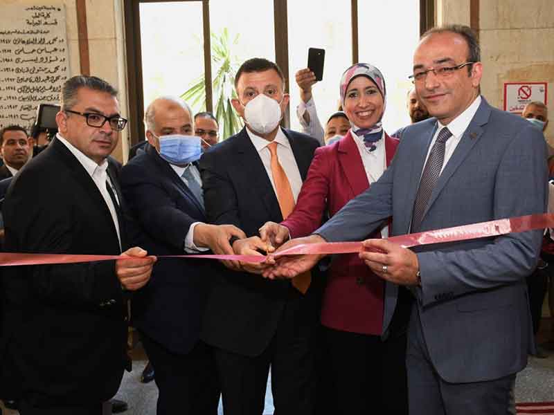 The President of Ain Shams University inaugurates the Department of Hematology and Marrow Transplantation at Demerdash Hospital after its development