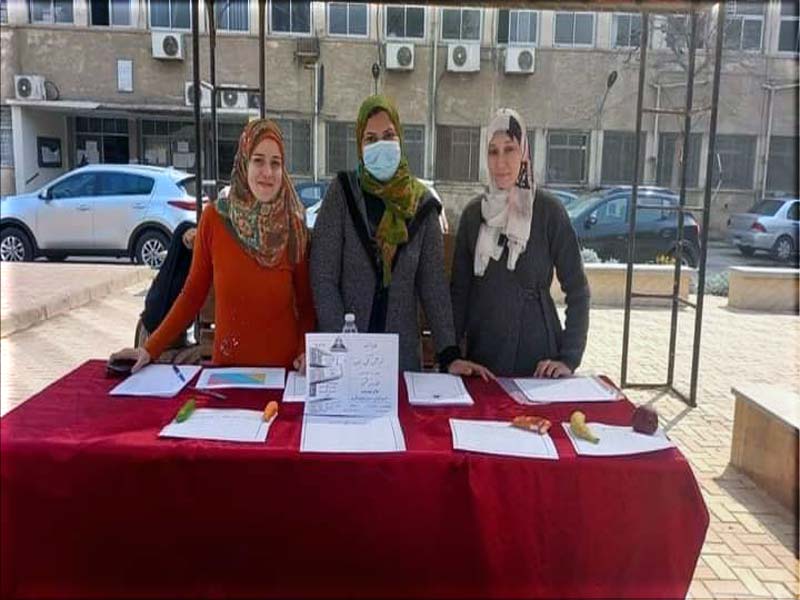 A workshop entitled Body measurements at the Faculty of Girls