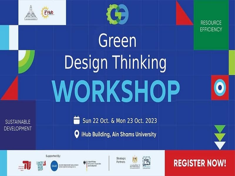 A workshop on “Design Thinking” at ASU IHub Center at Ain Shams University