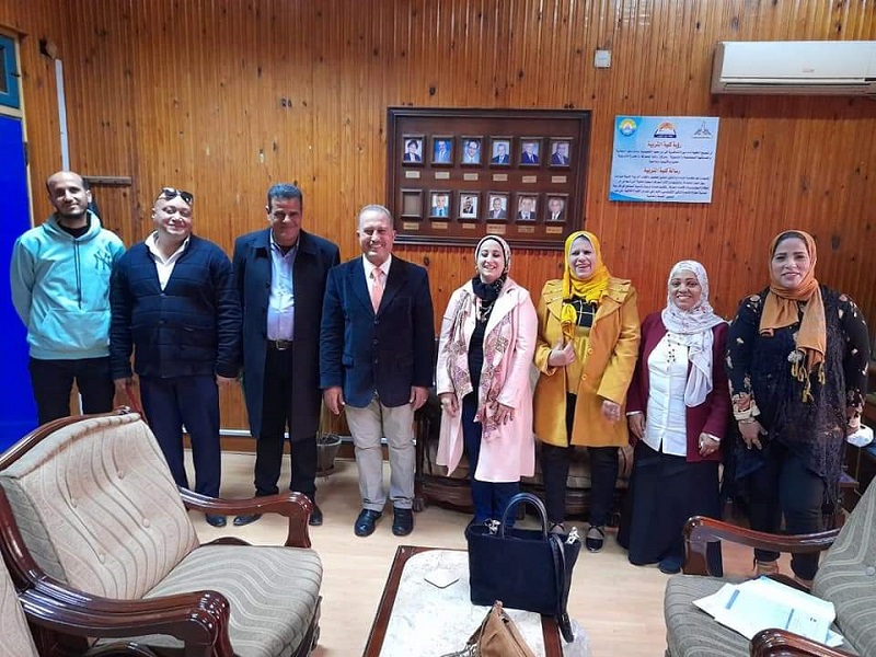 A training workshop on civil defense and civil protection from risks, at the Faculty of Education, in cooperation with the University Civil Defense Department